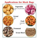 Different specifications of mesh bags suitable for different agricultural packaging